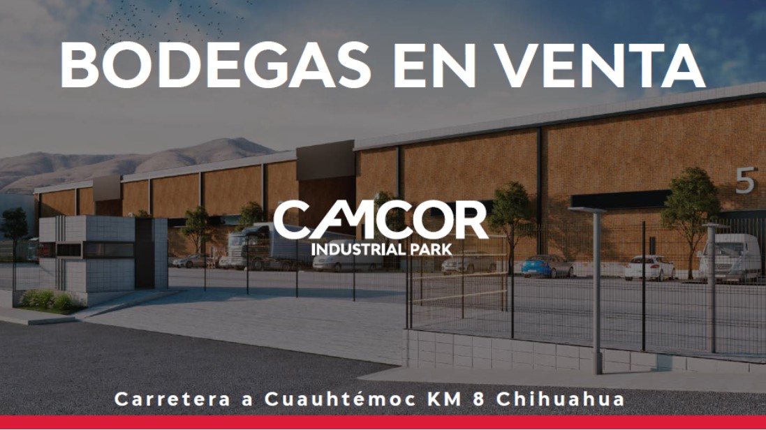 CAMCOR INDUSTRIAL PARK: Bodegas en Venta